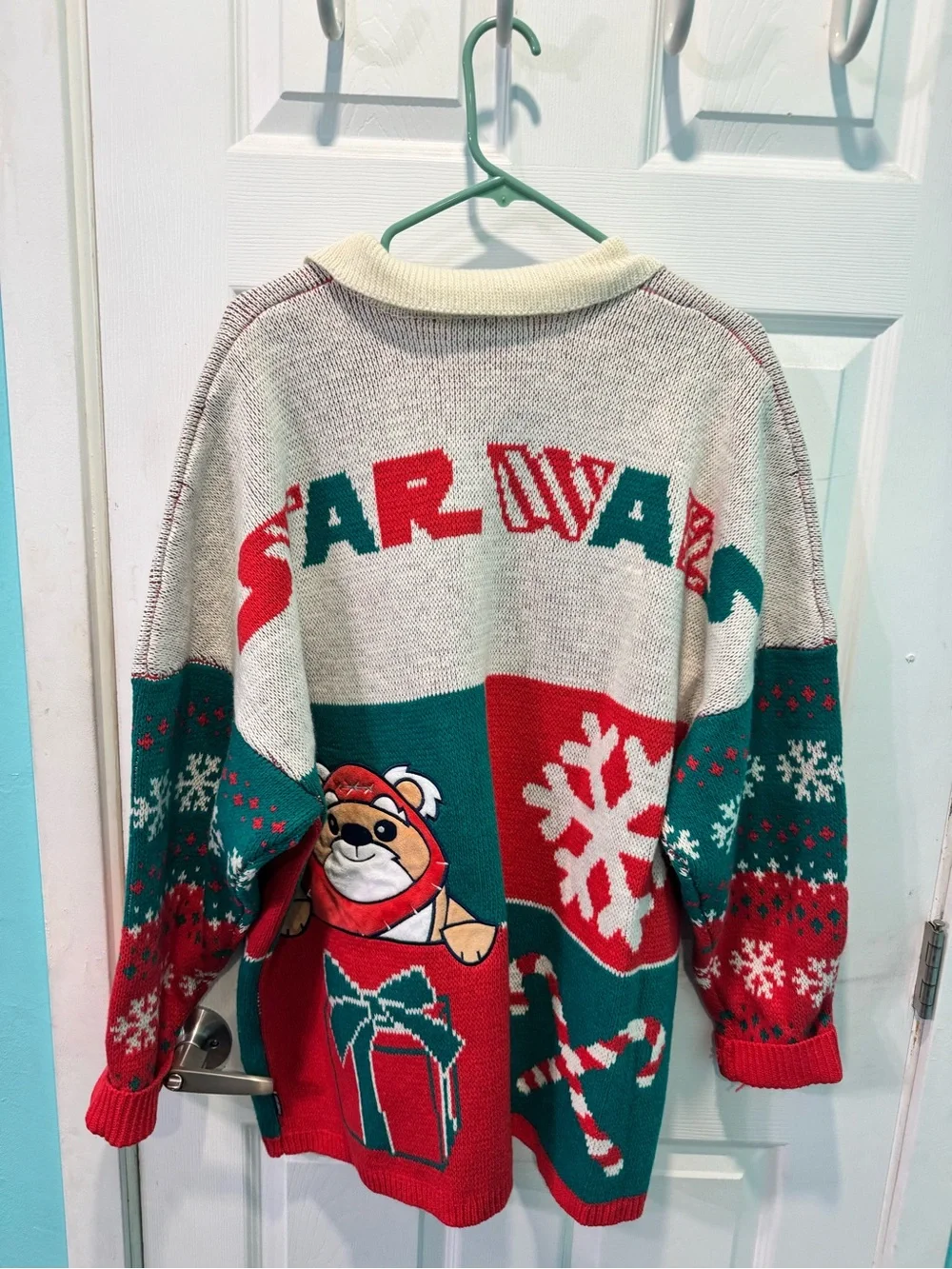 Disney Star Wars Ewok holiday sweater
